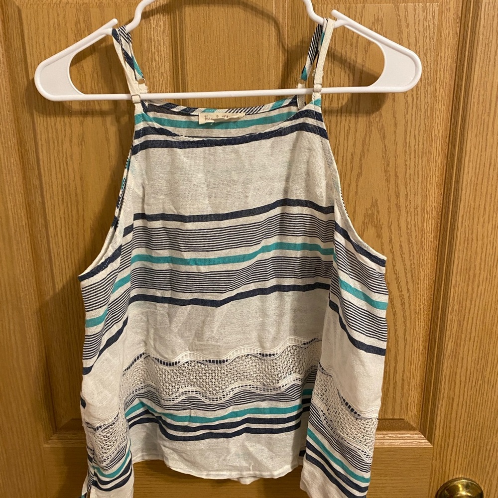 Blue strip tank